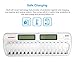 Tenergy TN438 16-Slot Smart Battery Charger for AA/AAA NiMH/NiCd LCD Display + 16 Premium AAA Rechargeable Batteries