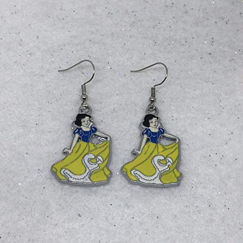 Snow White Earrings Handmade Products