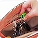 A Little Lemon 6pcs Handbag Key Organizer Key Clips Key Hook Hangers for Purses Bags Six Color