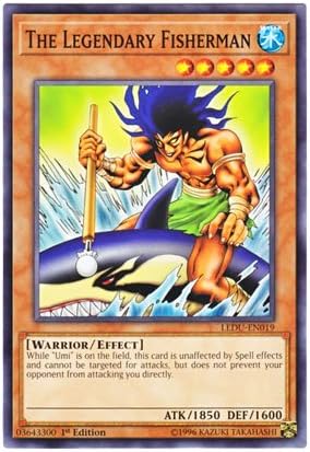 Amazon 遊戯王 英語版 Ledu En019 The Legendary Fisherman 伝説のフィッシャーマン ノーマル 1st Edition トレカ 通販