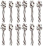 Fun Express Hot Cocoa Hard Candy Spoons | 12 Count | Great for Christmas Candyland, Sweet Dessert Treats, Carnival Themed Party