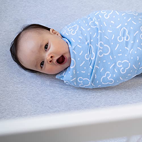 HALO Disney 100 Cotton Sleepsack Swaddle, 3Way Adjustable Wearable