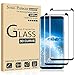 (2 Pack) Galaxy S8 Plus Screen Protector 3D Curved Glass, [Case Friendly] [Bubble Free] Ultra Thin HD Clear 9H Hardness Anti-Scratch Crystal Clear Screen Protector for Samsung Galaxy S8 Plus (NOT S8)