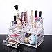 Unique Home Acrylic Jewelry and Cosmetic Storage Makeup Organizer, 4 Drawer Set