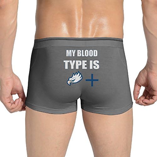 Mercy Men Eagles Blood Type FGCU Alluring Underwear Ash M