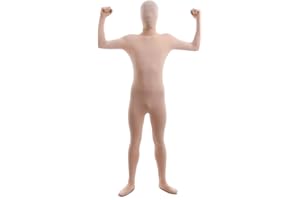 VSVO Men's and Women's Second Skin Zentai Full Bodysuit Costume