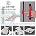 Ztotop Case for iPad 9.7 2018/2017 - 360 Degree Rotating Stand/Genuine Leather Cover with Auto Wake/Sleep, Pencil Holder,Card Pocket for New iPad 9.7'' 5th/6th Gen, iPad Air 2/iPad Air,Red