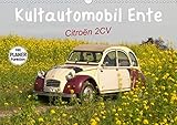 Kultautomobil Ente Citroën 2CV (Wandkalender 2020 DIN A3 quer): Der Citroën 2CV wurde bis 1990 geb by 
