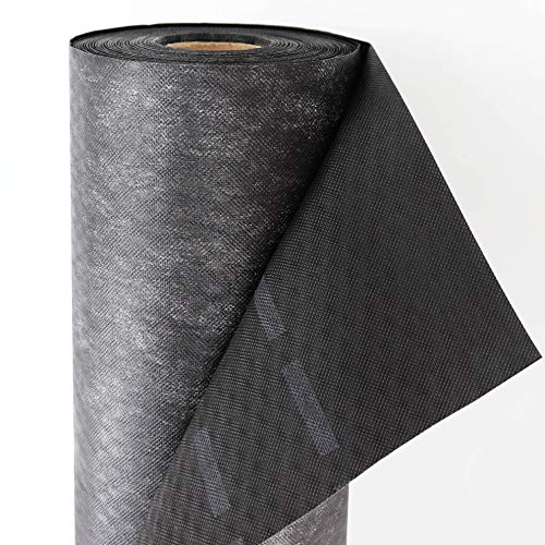 Hochwertige diffusionsoffene Unterspannbahn von Aquagart I 50m Schalungsbahn schwarz 130g/m² 1,5m breit SD-Wert: 0,02m I… – Bild 3