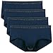 DAVID ARCHY Men's 4 Pack Micro Modal Separate Pouch Briefs with Fly