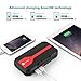 iClever Ultra Portable Jump Starter, 600A Peak 13600mah Car Battery Charger(up to 5L Gas or 3L Diesel Engine), Phone Charger with Dual USB Ports, DC Output for Car Device and LED Flashlight
