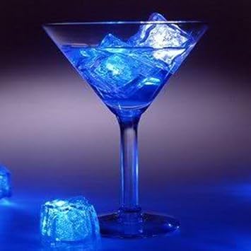 Desconocido Generic LED-Eiswürfel mit Licht für Party