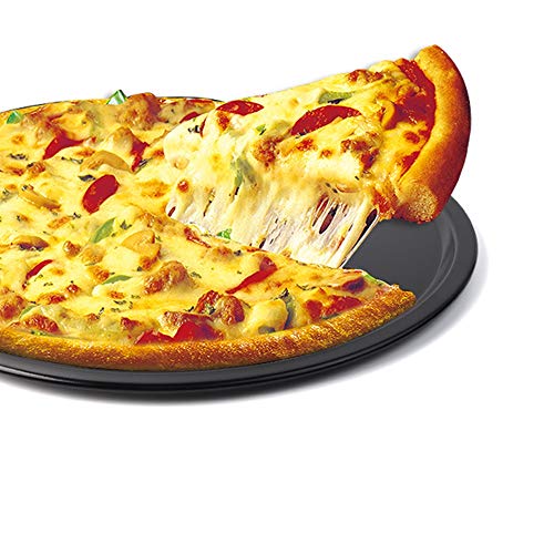 Nonstick Pizza Pan Carbon Steel Pizza Tray Pie Pans (13inch)
