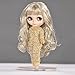 Jili Online 1/6 Lovely Bear Clothes Outfit with Hat Doll Dress for 12'' Blythe Doll Dress Up Clothes Accessories Kids