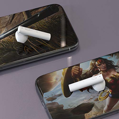 gdfh True Wireless Earbuds, Solar Charging Bluetooth 5.0 Earbuds in-Ear TWS Stereo Headphones with Smart LED Display Charging Case Built-in Mic for Sports Work