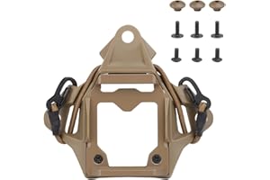 WAPEALY Tactical VAS Shroud NVG Helmet Mount Adapter Night Vision Device Bracket for Fast Tactical Airsoft Helmet Accessories