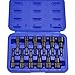Neiko 10250A Magnetic Hex Nut Driver Master Kit, Cr-V Steel | 1/4" Quick-Change Hex Shank | SAE & Metric | 12-Piece Set primary