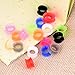 Longbeauty 22pcs/18pcs Soft Silicone Ear Gauges Flesh Tunnels Expander Stretchers Piercing Mixed Color Set (9 Pairs of Gauge=14mm(9/16