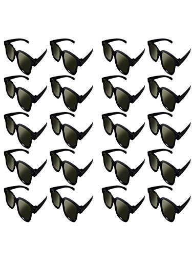 Lot of 20x RealD Technology 3D Polarized Glasses for TV/Movies/Cinema/HD