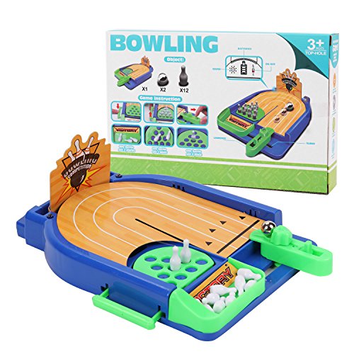 Yueqi kids funny toys table sports toys mini bowling game