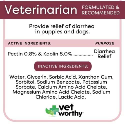 Vet Worthy AntiDiarrhea for Dogs Dog Supplement to Help Relieve
