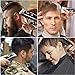 Professional Hair Clippers Set for Men, Aiskki Cordless Hair Trimmer, Electric Hair Cutting Kit with Gear Adjustment, Security Lock and LED Display