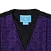 Epoint EGC1B05B-M Blue Violet Patterned Leadership For Marriage Waistcoat Woven Microfiber Suppliers Vests Medium Vest