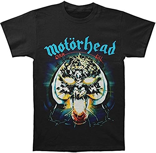 OLDYILI Motorhead Men39;s Overkill T-shirt Black Medium