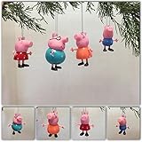 Peppa Pig Family Ornament Set