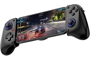 Bluetooth Mobile Game Controller for Nintendo Switch 2 & iOS & Android & Tablets, Wireless Gamepad Grip with Hall Effect Trig