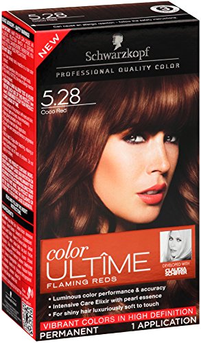 Schwarzkopf Color Ultime Hair Color Cream, 5.28 Cocoa Red