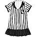 Risque Referee Women's Halloween Costume Sexy Sports Ref Ump Skirt Outfit White