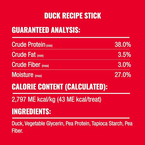GOOD ‘N’ TASTY TRIPLE FLAVOR SNAP ‘EMS GOURMET TREATS VARIETY PACK FOR ALL DOGS, 15 COUNT, REWARD OR TRAINING TREAT MADE WITH REAL CHICKEN, DUCK AND BEEF