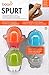 Boon Spurt Squirties Baby Bath Toys, Blue Orange and Green, Pack of 3