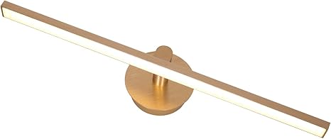 Post Modern Bathroom Vanity Light Antique Brass 9w 16w Led Warm
