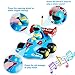 SGILE RC Cartoon Race Car, Remote Control Cartoon Car for Toddlers Baby Kids Child with Music Radio, Kids Birthday Gift Present, Blue