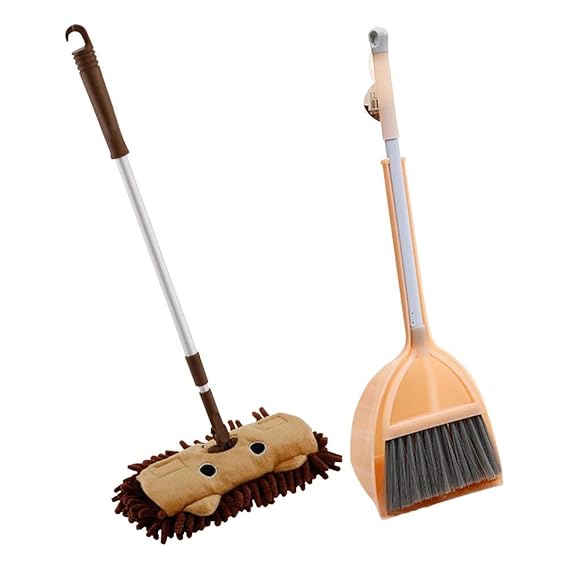 kids brush and shovel