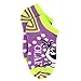 Frozen Anna Elsa Olaf Girls 6 pack Socks (6-8, Lurex Elsa Anna Olaf No Show)