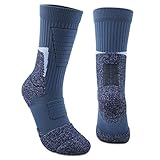 Boealzhl Mens and Womens Socks Athletic Socks High Performance Wicking Cushion Crew Socks