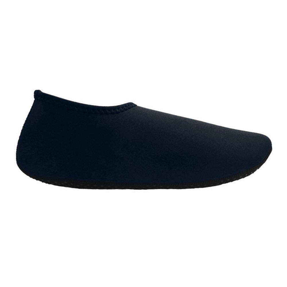 ReFaXi Unisex Adult Water Shoes Aqua Socks DivingSocks Pool Beach Swim Slip On Surf Navy Blue,XXL 44-45