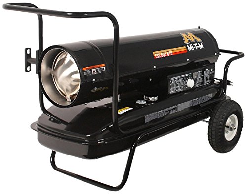 Mi-T-M MH-0190-0M10 Kerosene Forced Air Space Heater, 190000 BTU