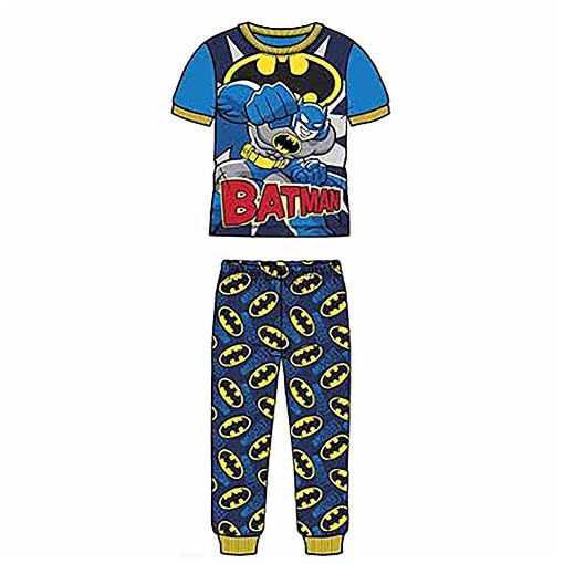 Batman-Boys-2-Piece-Pajama-Set-Size-4