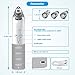 Blackhead Remover, Blackhead Vacuum Pore Cleaner Blackhead Remover Kit Blackhead Extractor Tool Electronic Facial Skin Comedo Cleaner with 4 Suction Levels for Men Women by ELFTEAR