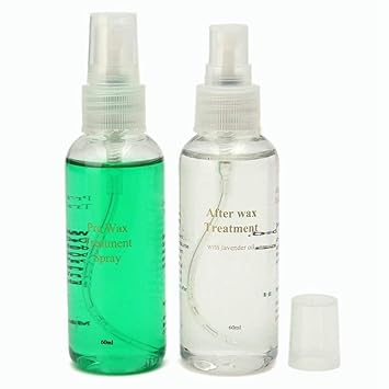 Amazon Com 2 Pcs Smooth Body Hair Removal Spray Pre After Wax