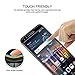 [3-Pack] TAURI Screen Protector for LG Stylo 3, [Full Cover] Multiple Defense Technology Tempered Glass - Black