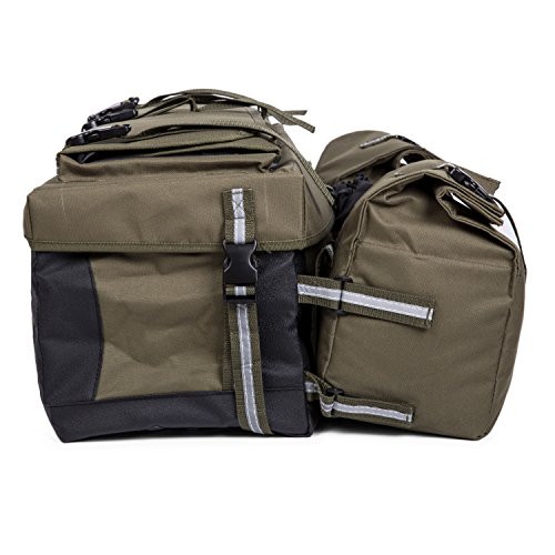 ATV Cargo Bag Rear Rack Gear Bag Made of 600D Waterproof Fabric with