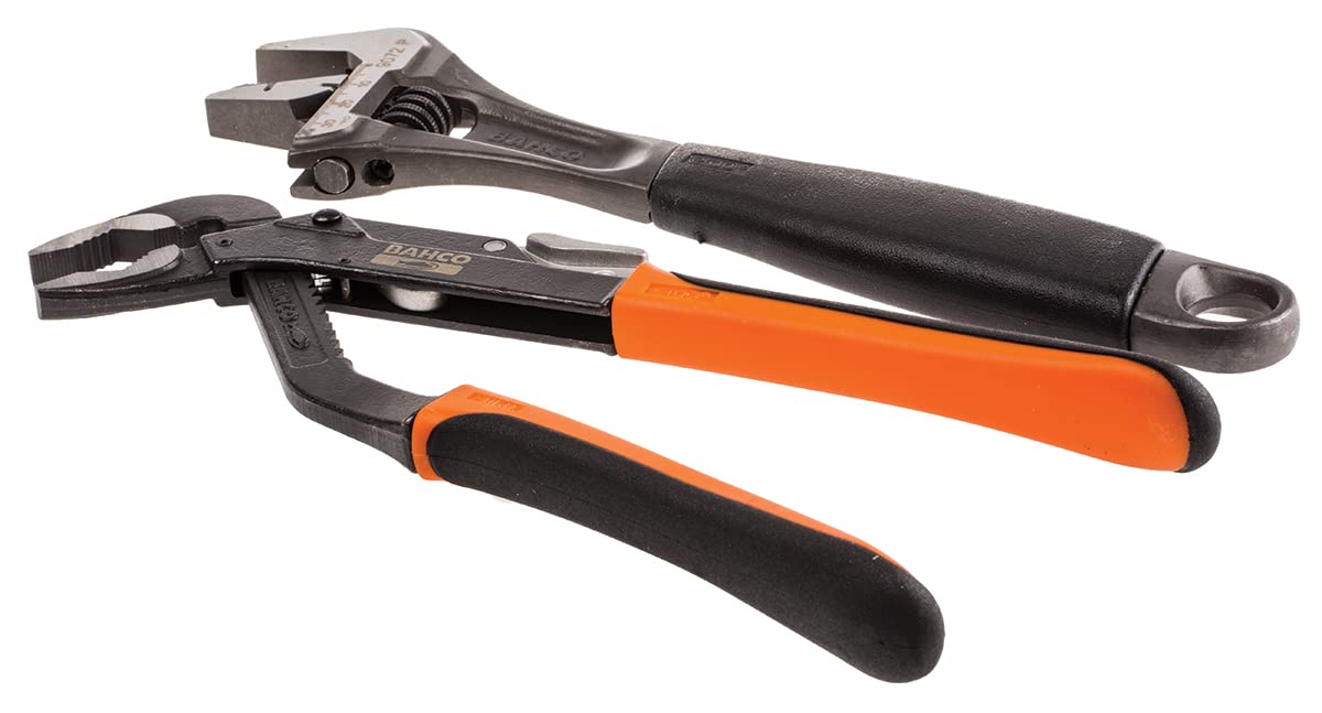 Bahco 9873 Plumber's Set, Black/White,