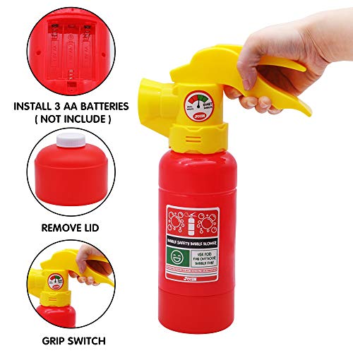 JOYIN Automatic Bubble Maker Fire Extinguisher Bubble Blower Machine