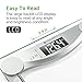 Etekcity Digital Weight Bathroom Scale, 6mm Tempered Glass Platform with Rounded Corner Design, Large Backlit LCD Display, Silver, 440 Pounds, 4 Piece Set