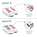 Xpand No Tie Shoelaces for Adults & Kids - Stretch Elastic Shoe Laces for Sneakers | Stretchy Tieless Shoe Strings for Running, Sports & Everyday Wear | One Size Fits All